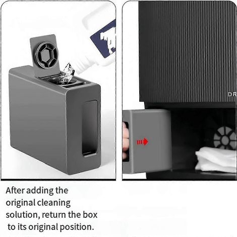 Para Dreame X40 Ultra/X30 Ultra/L10s Pro Ultra Repuestos Automáticamente Superior Inferior Agua Agrega Limpieza