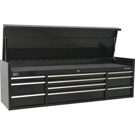 Sealey Topchest 10 Drawer 1830mm Heavy-Duty Black PTB181510 (1/5)