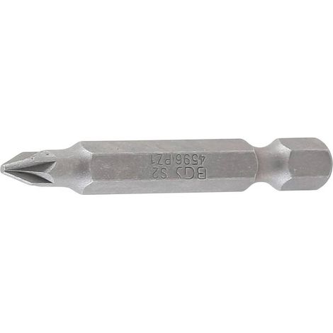 Embout Cruciforme PZ1 6,3 mm (1/4) - L. 50 mm - Précision et Durabilité, Acier, Pro - D-Work (1/5)