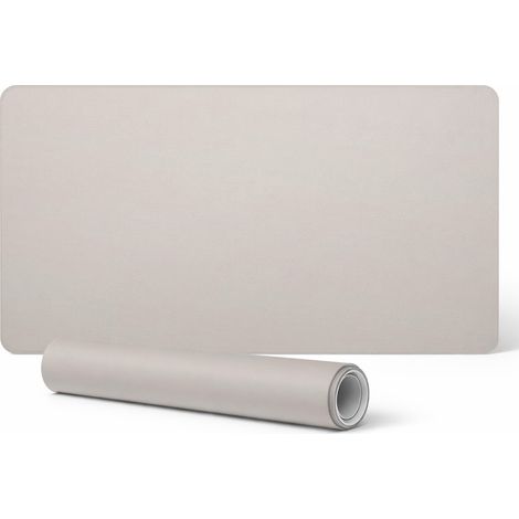 Alfombrilla de escritorio para dise帽adores gr谩ficos y dise帽adores, color beige claro, 90x45 cm.