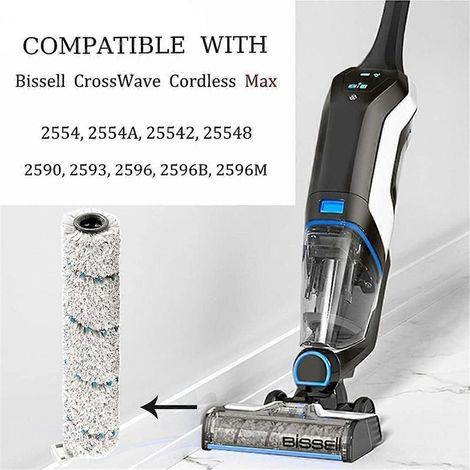 Rotierende Bürste + Tierhaarbürste + Filter für Bissell CrossWave Max 2554 und 2590 Staubsauger (1/4)