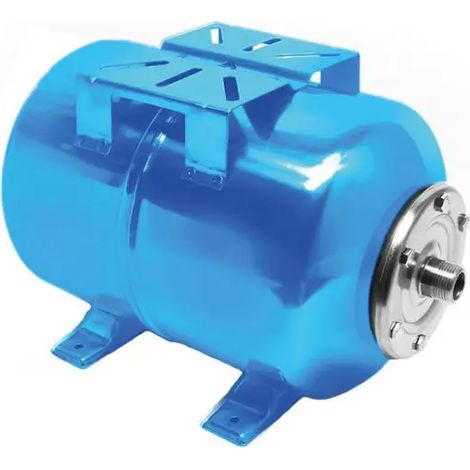 Idrosfera in acciaio verniciato orizzontale con membrana intercambiabile lt 100 - 8 bar AMBRA WATER