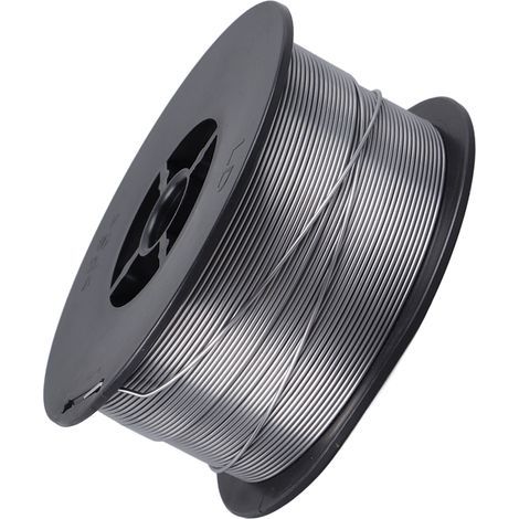 Schweißdraht mit Fülldrahtkern, Kohlenstoffstahl, 0,8 mm Durchmesser, Volldraht, 1 kg (1/5)