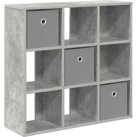 Sideboard with Drawer Concrete Grey 73.5 x 24 x 69.5 cm vidaXL (1/5)