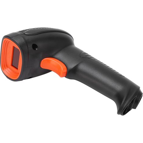 1D-Barcode-Scanner, tragbar, Plug & Play, 2,4-GHz-Funk-Barcode-Lesegerät mit eingebautem Akku für Supermarktlogistik (1/5)