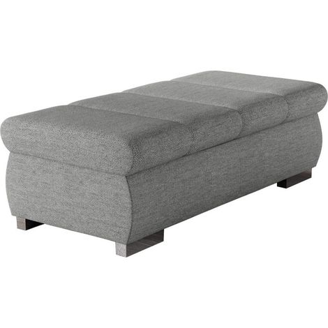 Banco acolchado Comfivo 143, Rico 12, 39x60x120cm, Diámetro: 0, Tapiz, Patas: Metal, 0