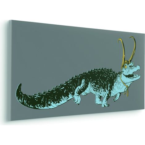 Tableau mural Loki Alligator Variance 40x90 cm (1/5)
