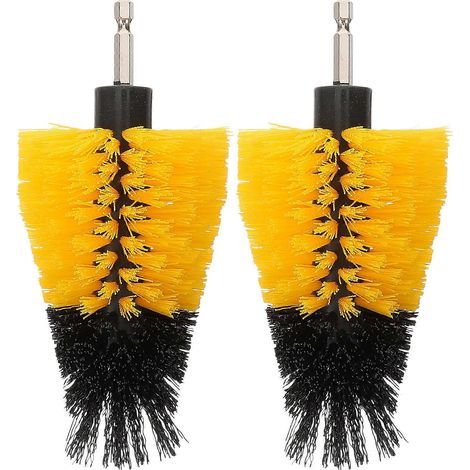 Lot de 2 brosses de nettoyage pour perceuse-17.00X7.00X7.00CM (1/4)