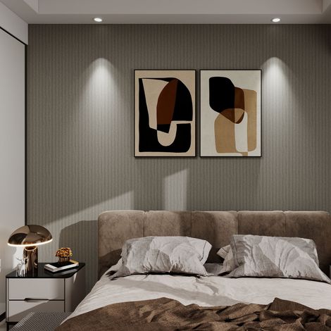 Panel revestimiento pared 270x25x1.3 cm 3D relieve interior decorativo poliestireno Calora Soft Line Clay (0.68 m²/ud). Caja 3uds (2,04 m²/caja) (1/5)