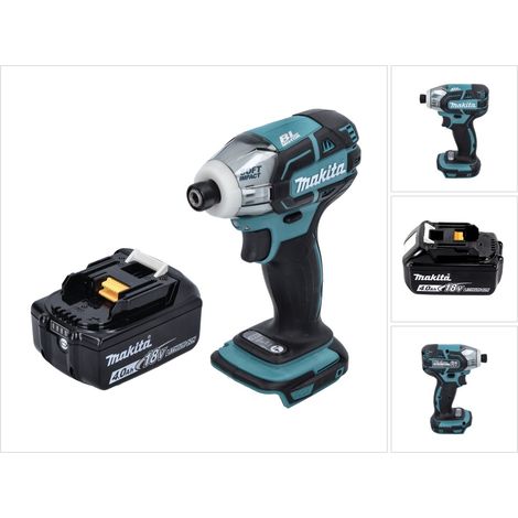Avvitatore a impulsi a batteria Makita DTS 141 M1 18 V 40 Nm 1/4" senza spazzole + 1x batteria ricaricabile 4,0 Ah - senza caricabatterie (1/5)
