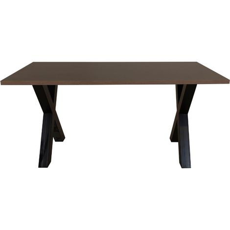 Tavolo rettangolare 160x80 Gulliver colore cacao (1/2)