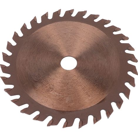 Lame de scie circulaire en carbure cémenté bronze pour la coupe du métal et du plastique, outil de travail du bois, 85 x 10 x 30 dents