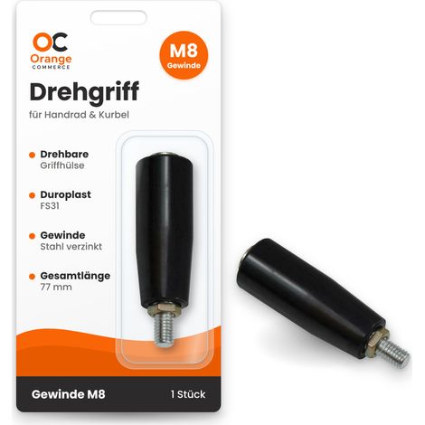 Drehgriff Kunststoff M8 (1/5)