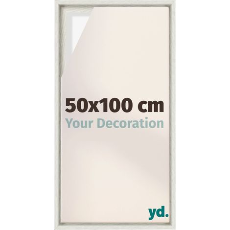 Your Decoration - Cadre flottant - Peinture À La Chaux - Cadre en caisse américaine pour toile sur chassis - MDF - Lyon (1/5)