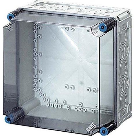 Hensel Mi 80210 Caja de policarbonato gris IP65 montaje mural