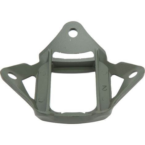 Capot en alliage d'aluminium AF Green pour casque, résistant et grande capacité de charge avec fixation 3 trous. (1/5)