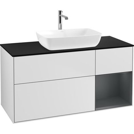 Villeroy & Boch F832HGMT meuble sous-lavabo Finion F83 (1/2)