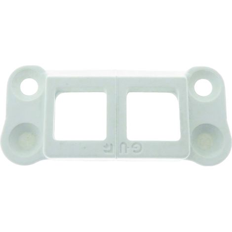 Ferco – Gâche pour crémone double hauteur 260mm – Installation rapide pour fenêtres PVC – E183700207
