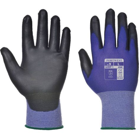 Gants Senti-Flex Bleu/Noir S - Taille 7 (1/3)