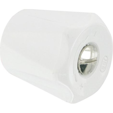 Comap – Volant carré 7 H42 mm avec vis – Tête thermostatique pour radiateur – Pour chauffage central – Compatible pièces détachées