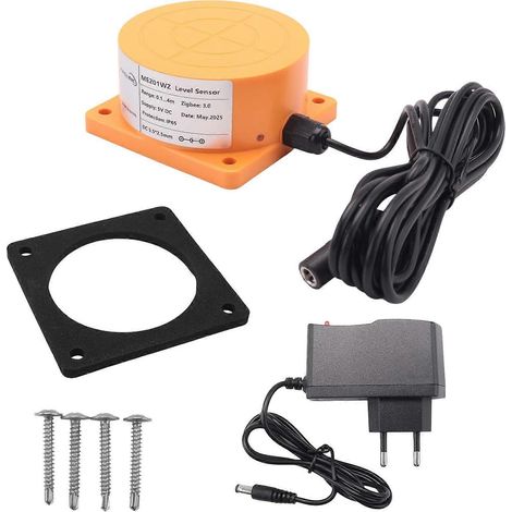 Capteur de niveau d'eau ultrasonique intelligent Tuya Zigbee avec alertes en temps réel et contrôle via application pour iOS et Android (prise UE) - JBMEDIA (1/4)