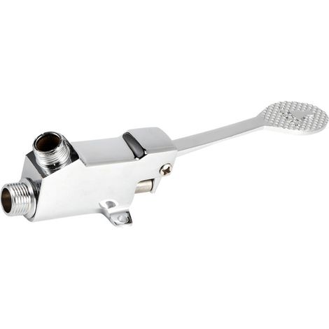 G1/2 thread floor foot pedal valve for hospital laboratory factory water tap (1/5)