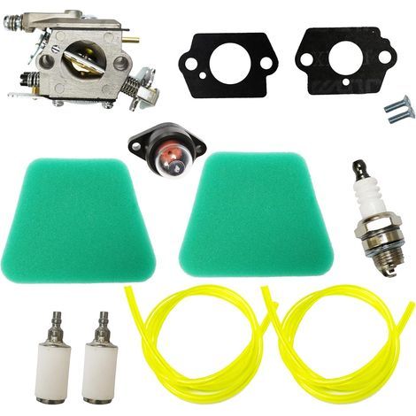1 Kit Carburateur, Bougie, Filtre à air pour McCulloch 333 435 440 Tronçonneuse (1/5)