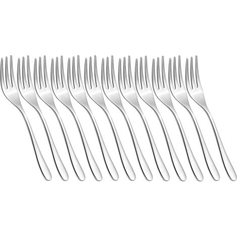 Salvinelli Dafne set 12 forchetta dolce acciaio inox 18 C 4 mm