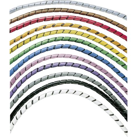 Panduit T25F-C10 Guaina spiralata 4.80 fino a 50.40 mm Bianco 30.5 m
