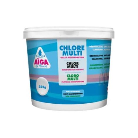 CLORO AIGA MULTIFUNZIONE 250 GR.4 AZIONI 5KG