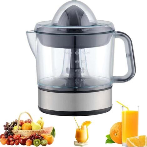 QORVA-Presse-agrumes électrique en acier inoxydable 40W, pot de 0,70 L (1/4)