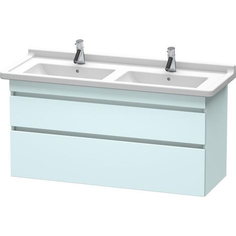 Meuble sous-vasque DURASTYLE 470x1200x618mm Bleu clair mat