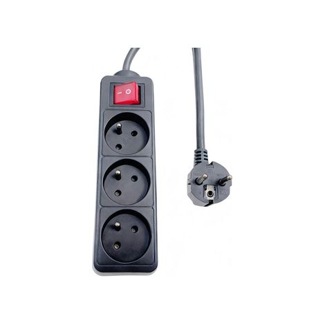 Divisor Microconnect MC-PSOO030150FRB 3x RJ45 1,5 m Negro (1/2)