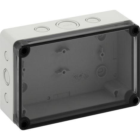 Spelsberg TK PS 1811-6f-tm Installations-Gehäuse 180 x 110 x 63 Polycarbonat, Polystyrol (EPS) Lich (1/2)