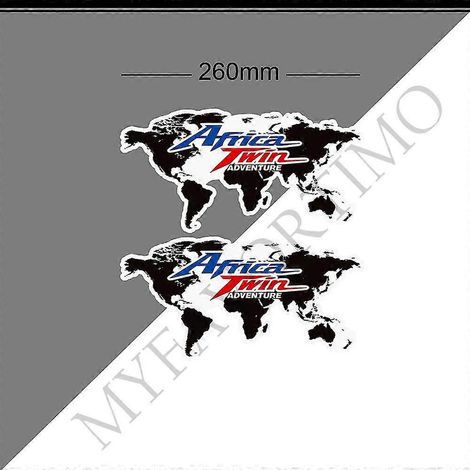 Housse de coffre, protection de réservoir pour Honda Africa Twin CRF1000L, CRF 1000, CRF 1100L, kit d'autocollants sports d'aventure - Africa Twin 10 (1/5)