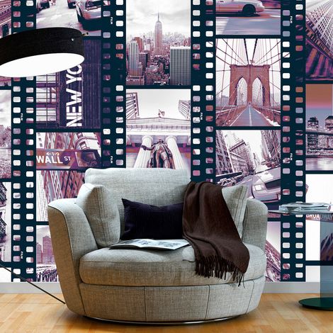 Fotomurale - NY - Urban Collage - 50x1000 (1/4)