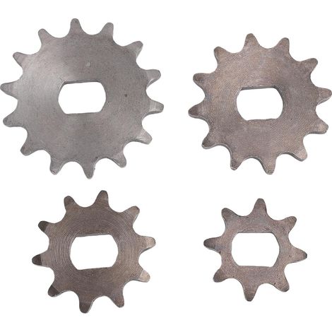 Pignon de Moteur Pignon H Trou 14T 12T 10T 8T Remplacement du de Moteur en Métal 47cc 49cc Vélo Véhicule Tout Terrain T8F 54T Arrière (1/5)