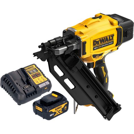 Clavadora a batería DeWalt DCN 930 M1 de 18 V, 50-90 mm, sin escobillas + 1 batería de 4,0 Ah + cargador (1/5)