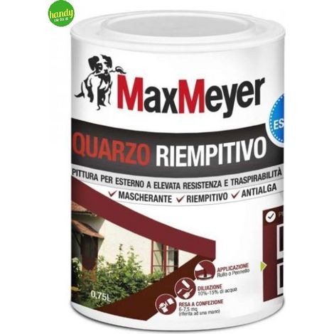 Pittura Quarzo Riempitivo MaxMeyer 0,75L Bianco (1/3)