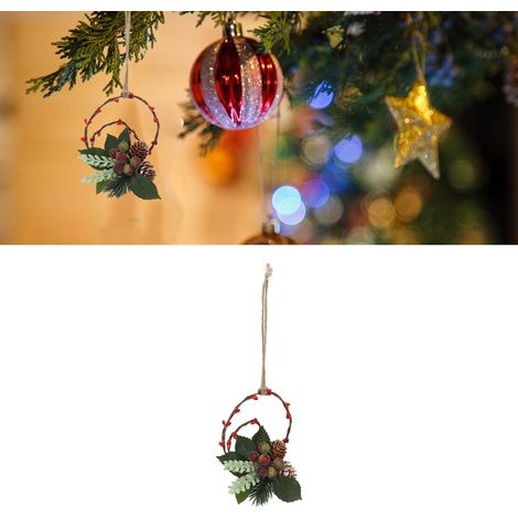 Weihnachtsdekorationen, Christbaumschmuck, themenbezogene Partydekorationen, Hängedekorationen, Tannenzapfendekorationen, Weihnachtsdekorationen 6121 (1/5)
