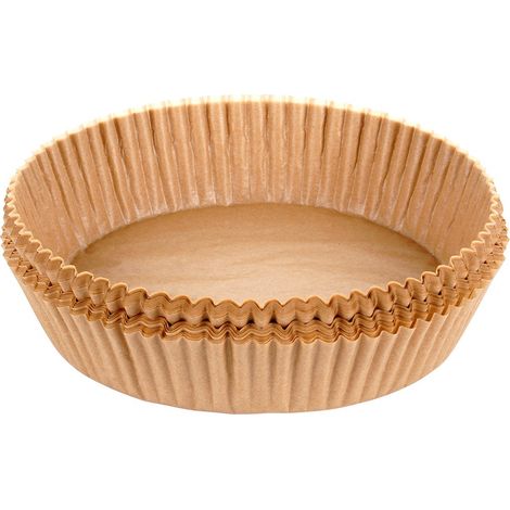 100x Airfryer-Einsätze für fettfreies Frittieren, Backpapier 19 cm (1/4)