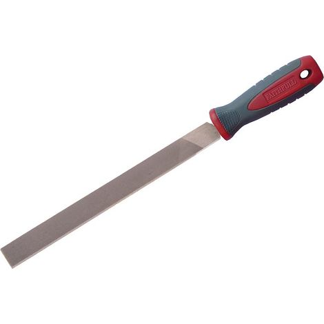 Faithfull 200mm (8in) Second Cut Engineer's Hand File with Comfort Handle