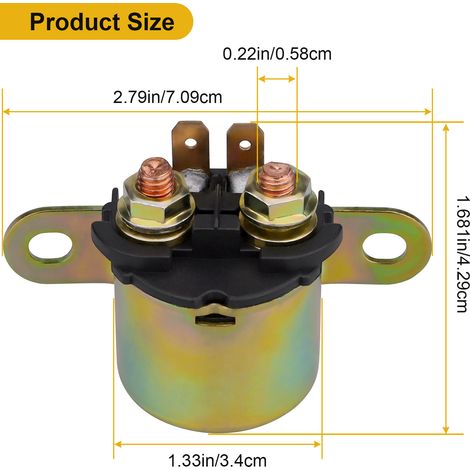 Gasoline engine relays compatible with Can am Outlander Renegade 570 1000 1000R (1/3)