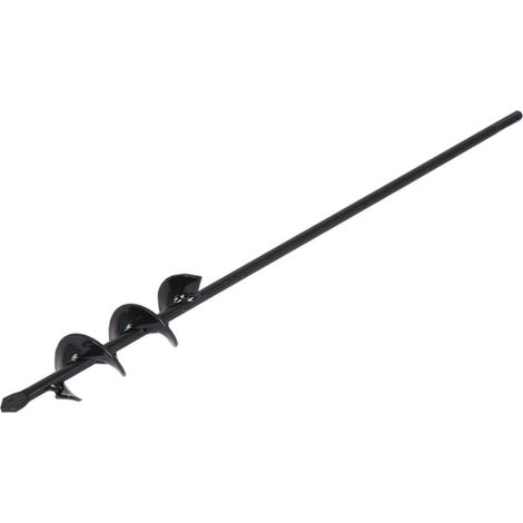 APEX Tarière Hexagonale, Planteuse de perçage à Arbre, Professionnel Foreuse Noir 5x45cm (1/4)