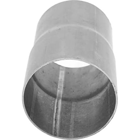 Tuyau de Connecteur de Silencieux 60mm 63mm, Tuyau Universel de Tuyau de Voiture Adaptateur D'échappement Réducteur Raccordement en Acier Inoxydable adapté à la Plupart des (1/4)