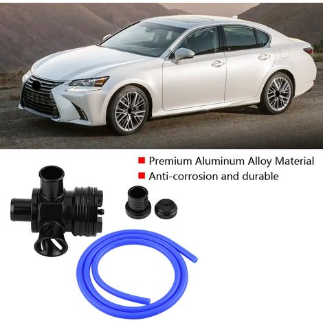 BOV-Turbolader-Wastegate für 1.8T- und 2.7T-Motoren, schwarz, Luftspülkit für Pkw (1/5)