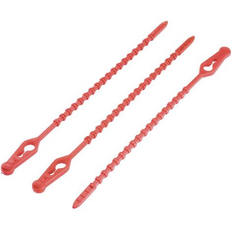 LAPP 61710041 KABELBINDER QUICK TIE 240X3,9 RD Serre-câble rouge 100 pc(s)