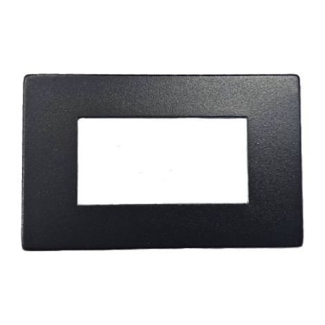 PLACCHETTA PER SEGNAPASSO 503 ANTRACITE, CORTEN, BIANCO, NICHEL COMPATIBILE 220V Antracite