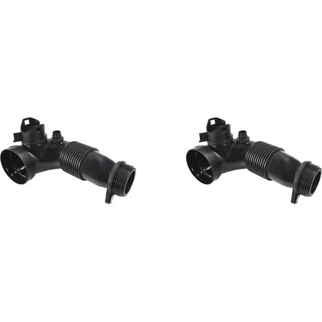 Collecteur d'admission et tuyau d'admission pour échangeur de turbocompresseur (2X) compatible avec les moteurs F22, F23, F30, F32, F33, F34, F10 et F25. 13717605638 (1/5)