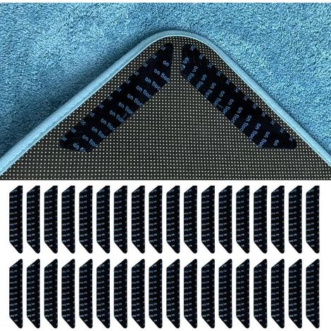 Set of 36 non-slip tile mats, non-slip stair mats with strong grip, non-slip shower mats, ideal for hardwood floors and tiles (1/5)
